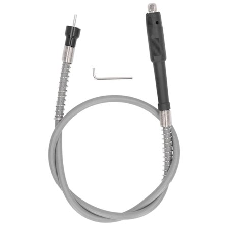 Fleksibel 360 Graders Bøjning Boremaskine Forlængeraksel 3mm Samling ABS Materiale Slibesnor