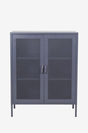 Venture Home - Lavt vitrineskap Malmby - Grå - Skap - Fra Homeroom