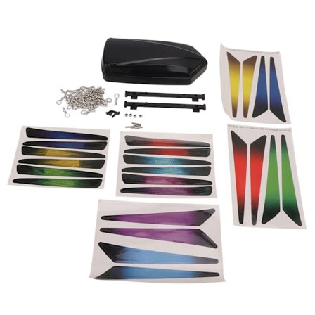 Oppgrader RC bil tak bagasjeboks med RC bil skall spenne for 1/10 1/8 RC bil