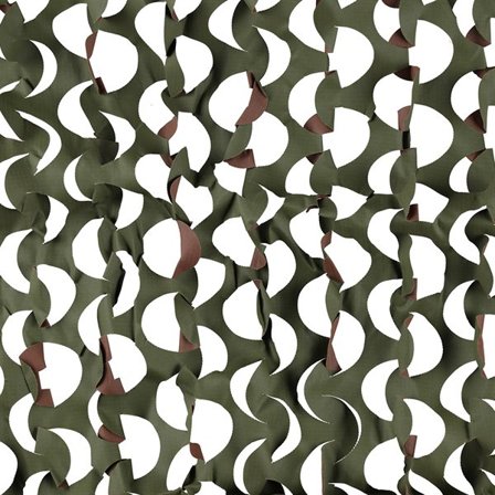 Naamioverkko 1,4×6 m - vihreä/ruskea