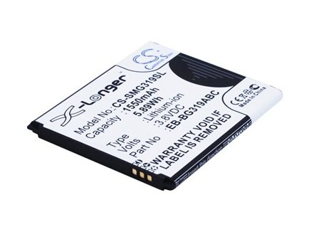 Batteri for SmartPhone, Mobil for Samsung SM-G3139D, Galaxy Ace 4 CDMA, SM-G310A og andre.