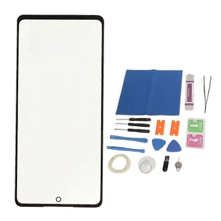 2025 Galaxy S20 FE/S20 FE 5G Skärmglas Ersättningskit med Professionella Reparationsverktyg