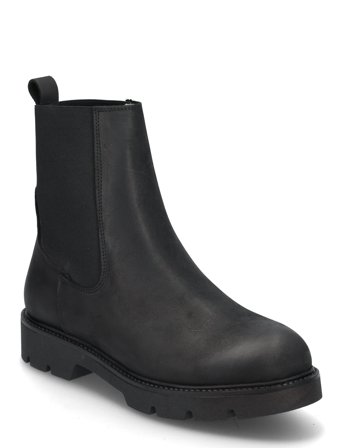 Bianco | Biaothilia Warmlined Chelsea Boot Waxed Leather | 38