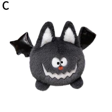 Halloween Gal Gresskar Plysjleketøy Skumle Goth Gaver Furry Tegneserie Plysjdukker