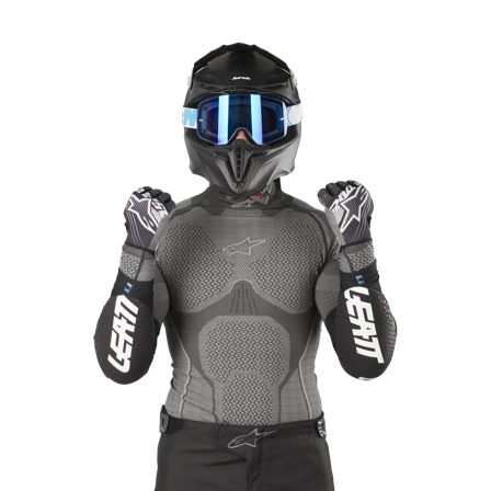 Leatt 3DF 5.0 Elbow Protection White-Black S