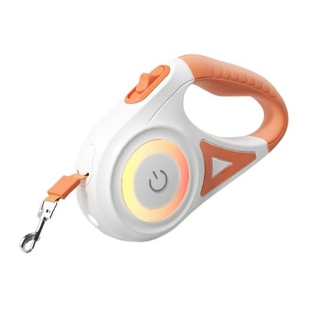 Automatisk Trækkelig Hunde Snor LED Lysende Leading Mode Lys Remme