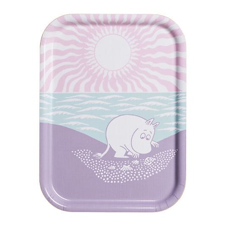 MOOMIN-ARABIA Serveringsbrett Mummi 27X20cm Stranddag