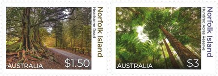 Norfolk Island - Natur - Postfrisk sæt 2v