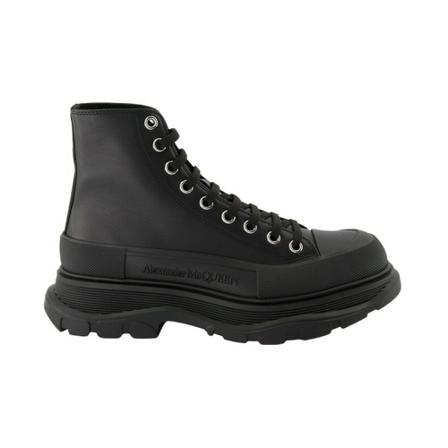 Alexander McQueen, Lace-up Boots Czarny, Mężczyzna, Rozmiar: 42 EU