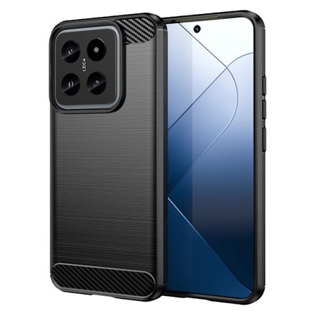 SKALO Xiaomi 14 5G Armor Carbon Stødsikker TPU-cover - Vælg farve