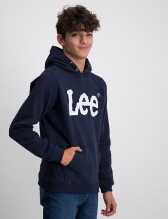 Lee Wobbly Graphic BB OTH Hoodie Sininen Hupparit/Hoodie Pojat - Kids Brand Store