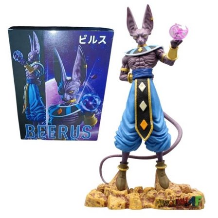 Anime Dragon Ball Z Beerus Figur Super God of Destruction Handling Figurer Samling Modell Leketøy