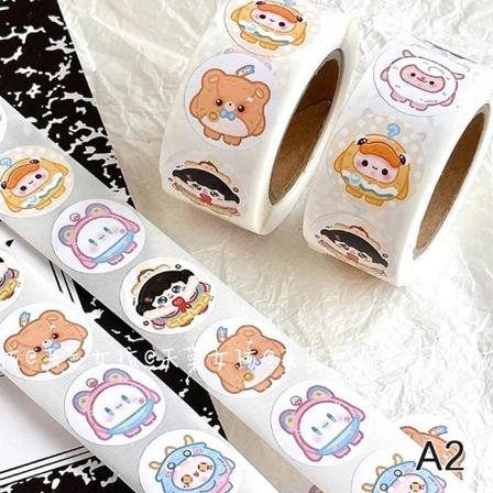 500 Kawaii-tarraa ja HelloKitty's Tape Placement -koriste A2