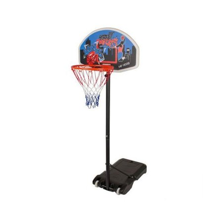 Basketbollkorg - basketbollpanel My hood - 304003 - Basketmål på stång, Junior ()