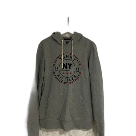 Grå hoodie Tommy Hilfiger NY M