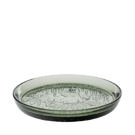 Arabia Mumin Tallrik 155Mm Tallgrön Skålar Grön 155 mm