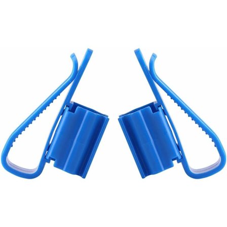 Paket med 2 Plastslangklämma Vattenslang Rörklämma Justerbar slanghållare Multifunktionell fästklämma för vattentank Vattenhink