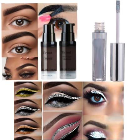 Paket Silver Highlight + Tatoo Eyebrow Chocolate