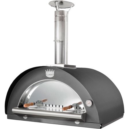 Clementi forni Family Puulämmitteinen Pizzauuni 100x80 cm. Antrasiitti