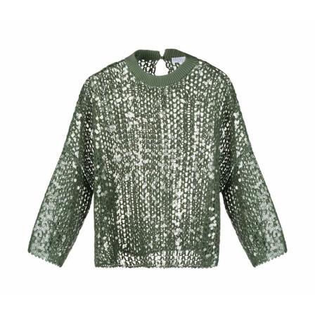 Brunello Cucinelli M3Yr02500C9435 Sweater Grøn, Dame