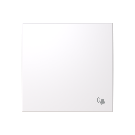 ABB Saga 2520 KI-916-510 Vippa med prägling ringklocka, Strömbrytare & vägguttag