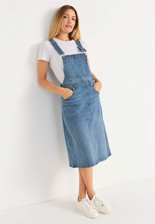 Cellbes of Sweden - Smækkjole i denim i lyseblå / denim til damer i størrelse 46/48