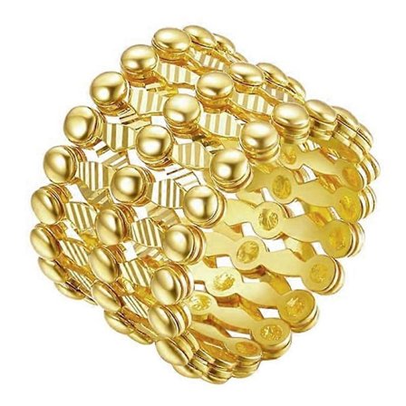 S925 Sølv Ring Armbånd 2-i-1 Transformert Ring Armbånd Teleskopisk Ring for Kvinner DB Gol