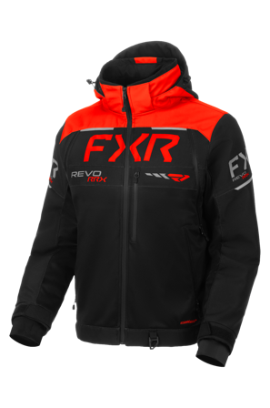 Chaqueta de Nieve FXR Revo RRX 26 Negro/Rojo M