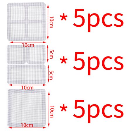 15 kpl Fix Net Window Adhesive Mosquito Fly -hyönteisten korjaus