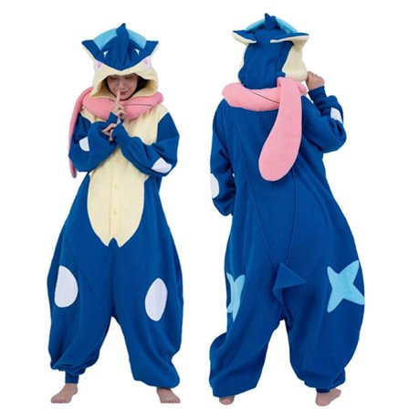 2025 Ny tegneserie-onesie pyjamas Halloween julekostyme Greninja
