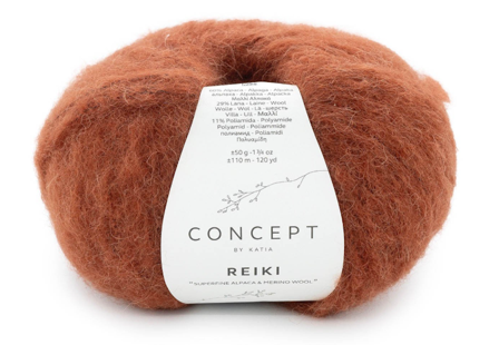 Katia Reiki Pastell-Oransje 119, 50g