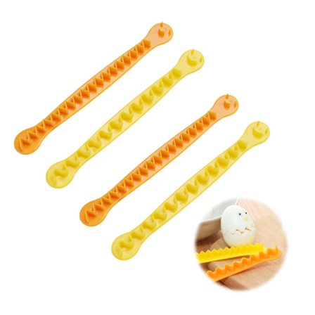 Eggdeler i blomsterform - Verktøy for kokte egg - Kjøkkenredskap - Brukes til å skjære hardkokte egg