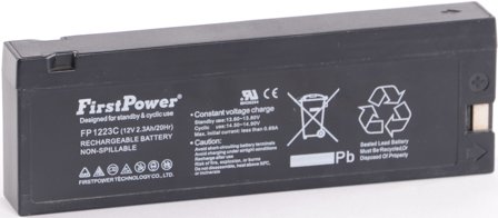 Batteribolaget 98501223 Batteri 12 V 2,3 Ah, Elfordeling & strømforsyning