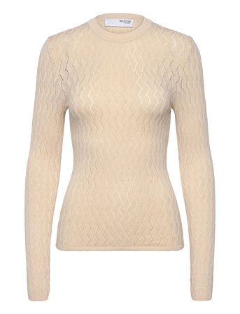 Selected | Slfcabala Ls Knit O-Neck | L