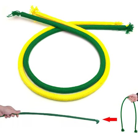 Gul/Grønn-Bærbar magisk tau*2,Magisk tau for barn,India