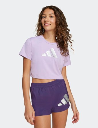 adidas Sportswear Jg Tr-Es Gl Tee - Purple - 152