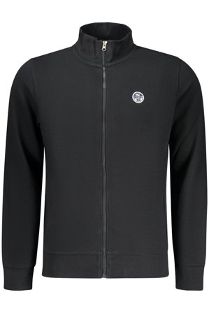 North Sails Felpa Con Zip Uomo Nero