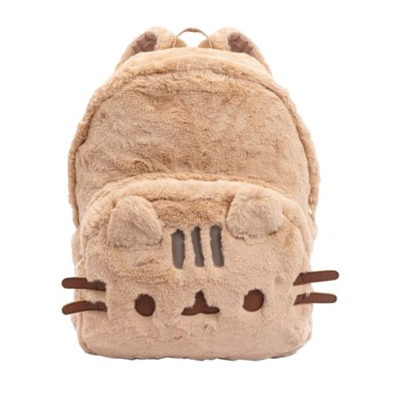 Pusheen 3D Faux Fur Ryggsäck One Size Beige
