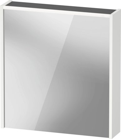Duravit D-Code Spegelskåp 650x148x700, högeröppnade Mattvit, Badrum