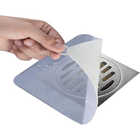 4 Anti-Odor Silikon Gulvavløpsstoppere, Silika Gel Avløpsstopper, Anti-