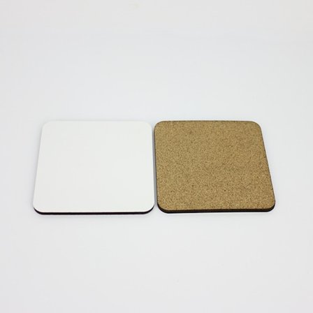 12 STK Sublimation Square Coaster Kork Coasters MDF Coasters