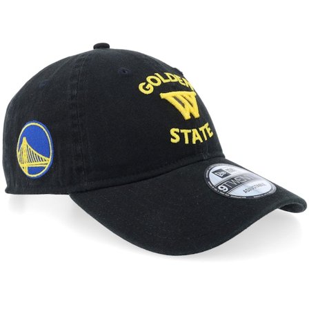 New Era - Negro adjustable Gorra - Golden State Warriors 9TWENTY NBA Statement 920 Black Adjustable @ Hatstore