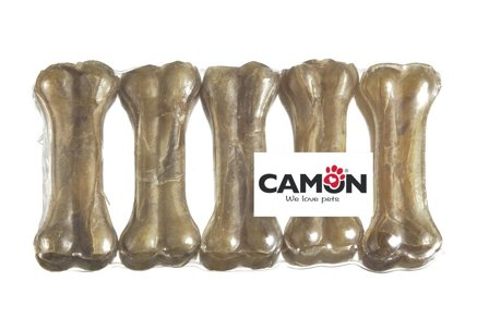 Camon Ossi in Pelle Bovina Per Cani 5 Pezzi