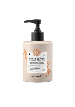 Maria Nila Colour Refresh 7.40 Bright Copper 300 ml, Hår, Shampoo & Hårpleje, Hårkur
