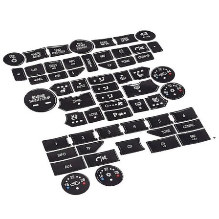 Bil Luftkonditionering Klimat Temperatur Radio Reparationskit Dekaler För Saab 3:e Gen 9-5ng 9-4x Fix