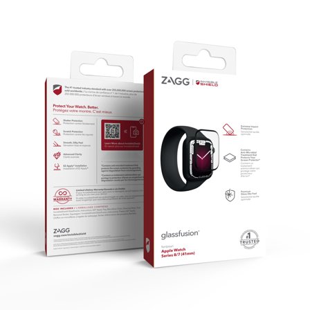 ZAGG / INVISIBLESHIELD IS Glass F+Watch S9/8/7 41 CaseFrdly