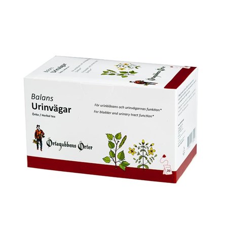 Örtagubben Balans Urinvägar 20 Tepåsar