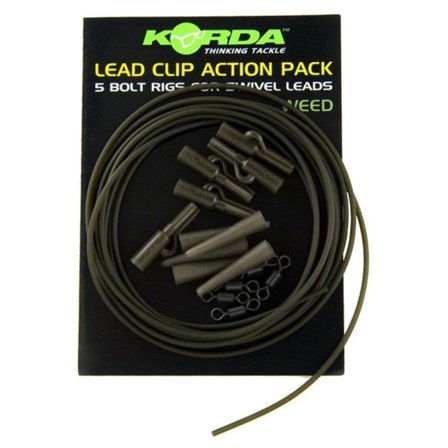 Korda Lead Clip Action Pack - Weed