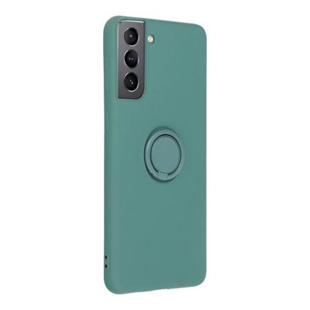 Forcell Galaxy A03s Skal Silikon Ring - Grön