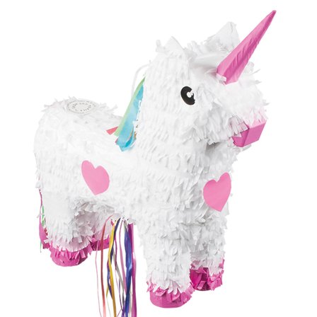 Pinata Enhjørning Hvid og Lyserød